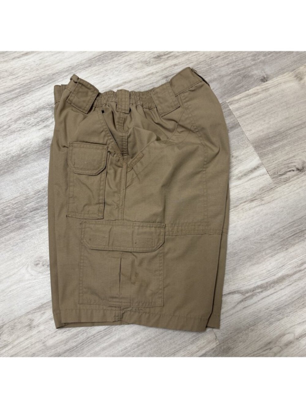 5.11 Taclite Pro Shorts Mens Size 34 Beige Ripstop Tactical Cargo Utility 73287 - Picture 4 of 9